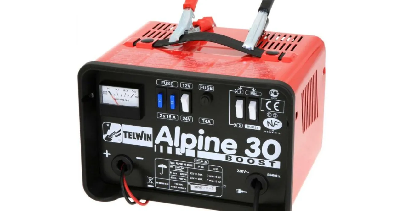 Bộ sạc bình ắc quy Telwin ALPINE 30 BOOST Bộ sạc bình ắc quy Telwin ALPINE 30 BOOST